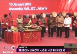 Hadiri HUT Ke-45, HT Berharap PDIP Semakin Solid dan Terus Maju