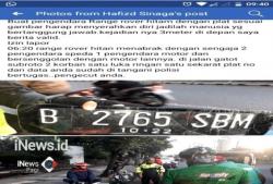 Keluarga Produser TV Korban Tabrak Lari Tuntut Pelaku Bertanggung Jawab