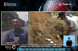 Olah TKP Kecelakaan Maut Tanjakan Emen Sepanjang 100 Meter