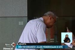 Sambangi KPK, Dokter Bimanesh Bungkam