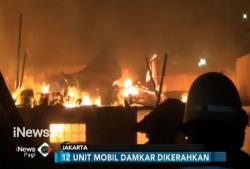 Akibat Arus Pendek Listrik, 6 Rumah Warga di Cakung Hangus