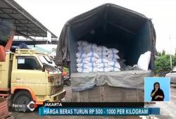 Pasokan Datang, Harga Beras Perlahan Turun