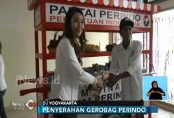 Lolos Verifikasi Faktual, Perindo Gelar Syukuran dan Beri Gerobak Gratis