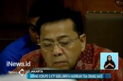 Sidang Setnov Dilanjutkan, JPU Hadirkan 4 Saksi