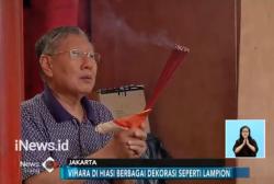 Jelang Imlek, Jamaat Mulai Datangi Wihara Dharma Bakti