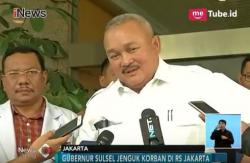 Alex Nurdin Jamin Pengobatan Korban Runtuhnya Selasar BEI