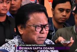 Digusur dari Kursi Ketum Hanura, Ini Tanggapan OSO