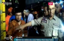 Tinjau Lokasi Banjir, Anies Akan Lebarkan Kali Cakung Lama