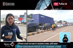 Libur Panjang, Cikarang Utama Dipadati Kendaraan Pribadi