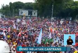 Protes Larangan Cantrang, Ribuan Nelayan Unjuk Rasa di Monas