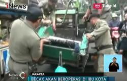 Gubernur Anies Akan Berlakukan Lagi Becak di Jakarta