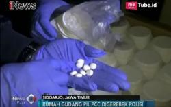 Gerebek Sebuah Rumah, Polisi Temukan 5,3 Juta Pil PCC