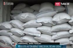Manfaatkan Operasi Pasar, Seorang Warga Kirim 48 Ton Beras Ilegal