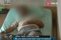 Hendak Ditangkap, Pelaku Pencabulan Mengaku Sakit