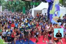 6.700 Pelari Ikuti Pertamina Eco Run 2017 di Pantai Karnaval Ancol