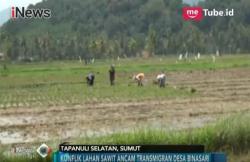 Sengketa Lahan, Warga Transmigrasi di Tapanuli Selatan Terusir