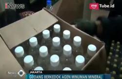 Petugas Gerebeg Gudang Miras Berkedok Agen Air Mineral