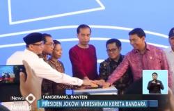 Jokowi Berharap Kereta Bandara Jadi Solusi Kemacetan