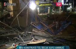 Konstruksi Tol Becakayu Roboh, Sejumlah Pekerja Terluka