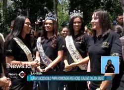 Miss Indonesia dan Miss World Kunjungi Golden Bridge di Lebak