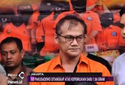 Petugas Amankan 1,6 Gram Sabu di Kediaman Tio Pakusadewo