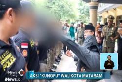 Tendangan Kungfu Wali Kota Mataram Jadi Viral di Media Sosial