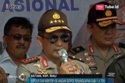 Penangkapan 1,6 Ton Sabu, Kapolri Perintahkan Tembak Bandar Narkoba yang Melawan