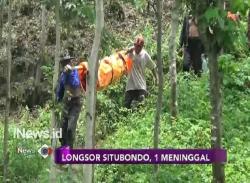 Suami Selamat, Istri Tewas Diterjang Longsor di Situbondo