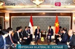 Gelar Pertemuan Bilateral, Presiden Jokowi Sampaikan Kekhawatirannya ke PM Vietnam