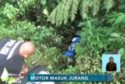 Diserempet Truk, Pengendara Motor Jatuh ke Jurang 20 Meter