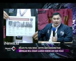 Provokasi, Polisi Tangkap 6 Tersangka Jaringan Muslim Cyber Army