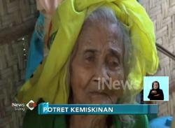 Potret Kemiskinan, Nenek Renta Tinggal di Gubuk Berlantai Tanah