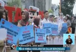 Petugas Gabungan Gelar Operasi Lalu Lintas di Berbagai Daerah