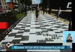 Trotoar Jalan Sudirman-Thamrin Akan Didesain Corak Nusantara