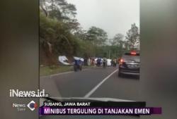 Kecelakaan Kembali Terjadi di Tanjakan Emen, 16 Orang Luka