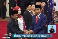 Reshuffle Kabinet, Presiden Jokowi Lantik 4 Pejabat