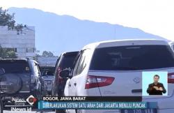 Lebih dari 41.000 Kendaraan Memadati Puncak Bogor