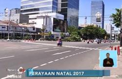 Libur Natal, Jalan Protokol Jakarta Lengang