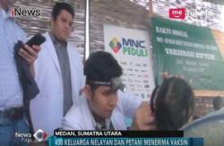 Gandeng PDUI, MNC Peduli Gelar Vaksinasi Difteri di Medan