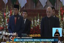 Kunjungi Afganistan, Jokowi Terima Medal of Ghazi Amanullah