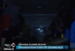 Gelar Razia, 5 Pasangan Mesum Digelandang Petugas