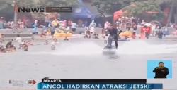 Atraksi Jetski Meriahkan Kawasan Pantai Lagoon