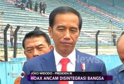 Jokowi Imbau Masyarakat Waspada Ujaran Kebencian dan Hoax