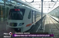 Setelah Diresmikan, Harga Tiket Kereta Bandara Masih Direvisi