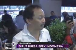 Dirut BEI Ikut Gotong Korban Robohnya Plafon