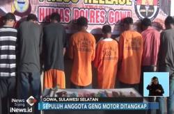 Geng Motor Bersenjata Panah Ditangkap