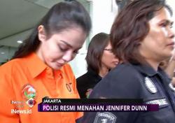 Jennifer Dunn Ditahan di Rutan Narkoba