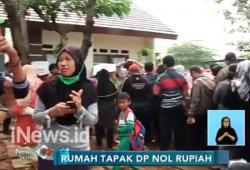 Warga Antre di Pembukaan Rumah Tapak DP 0 Persen