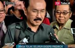 Jaksa KPK Tolak Eksepsi Fredrich Yunadi