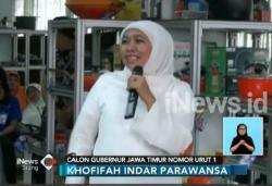 Kampanye, Khofifah dan Puti Guntur Berebut Hati Masyarakat Jatim